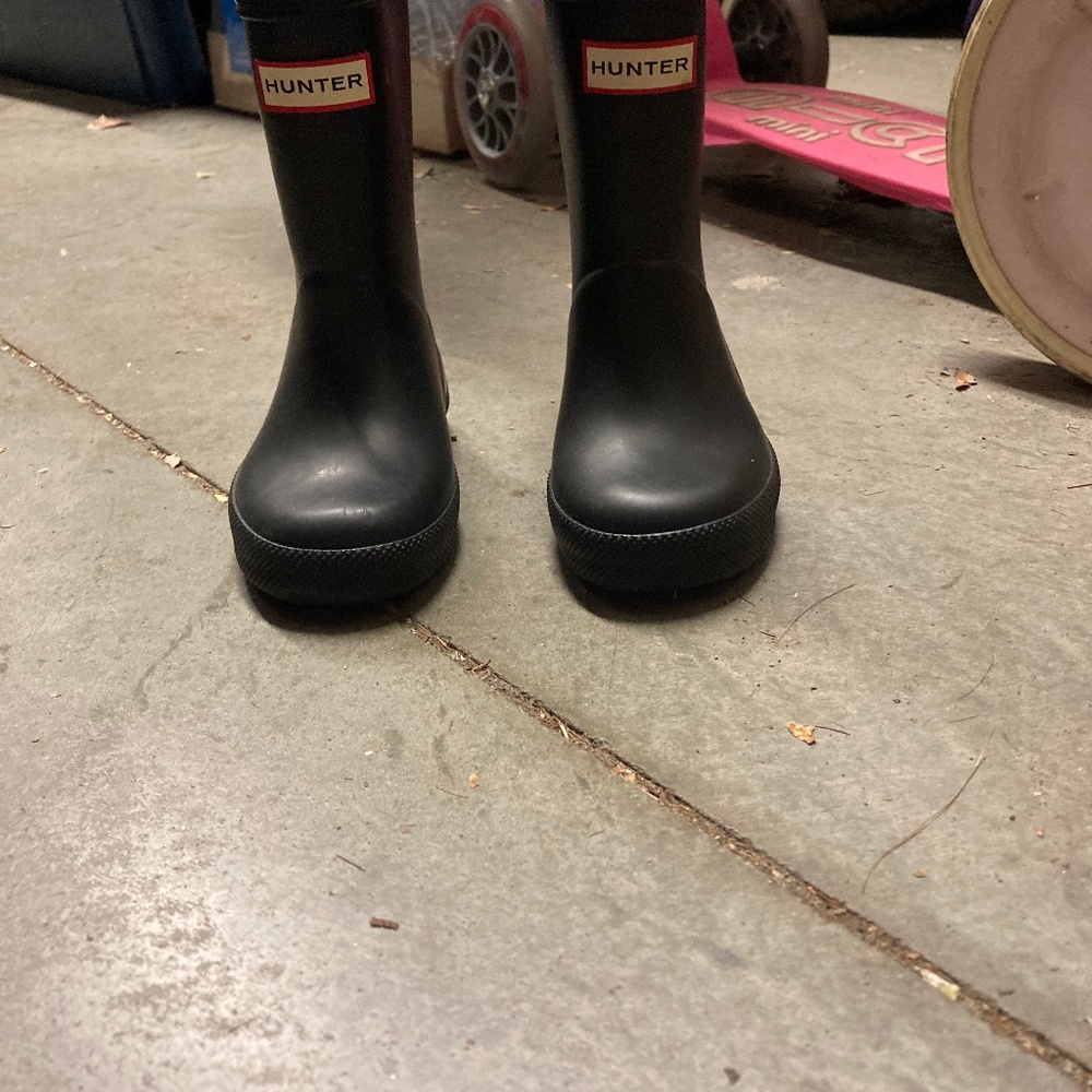 HUNTER Rain boots Toddler Size 7